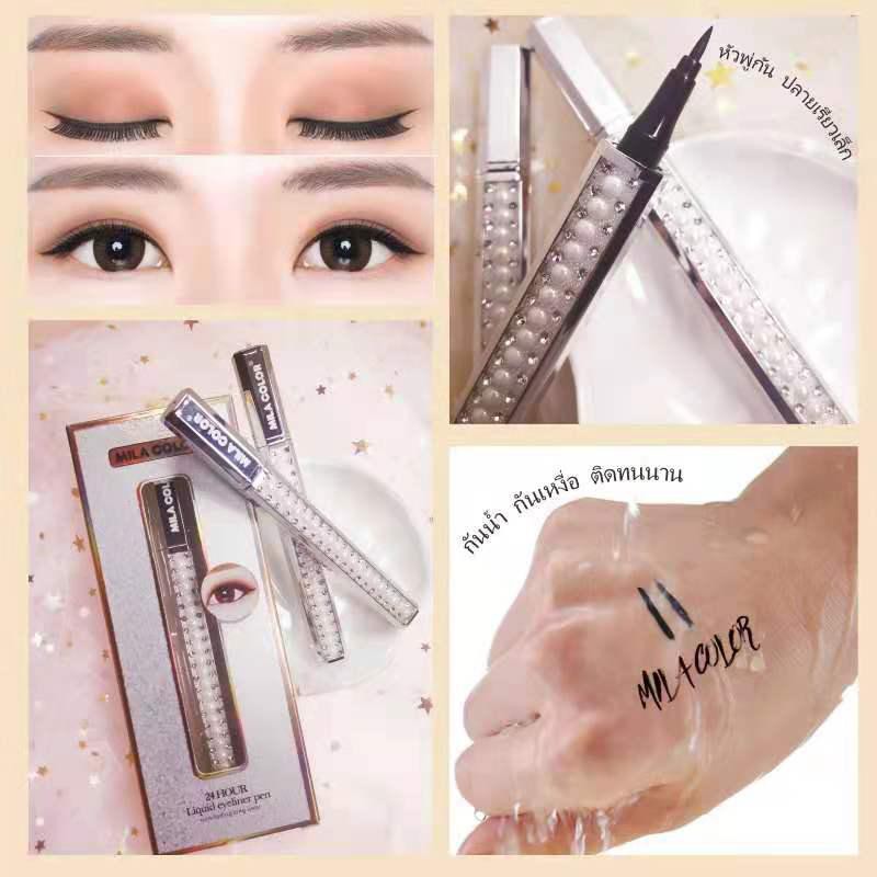 [COD] PROMO BULAN INI!!! eyeliner mila color liquid eyeliner waterproff coverage and pigmented