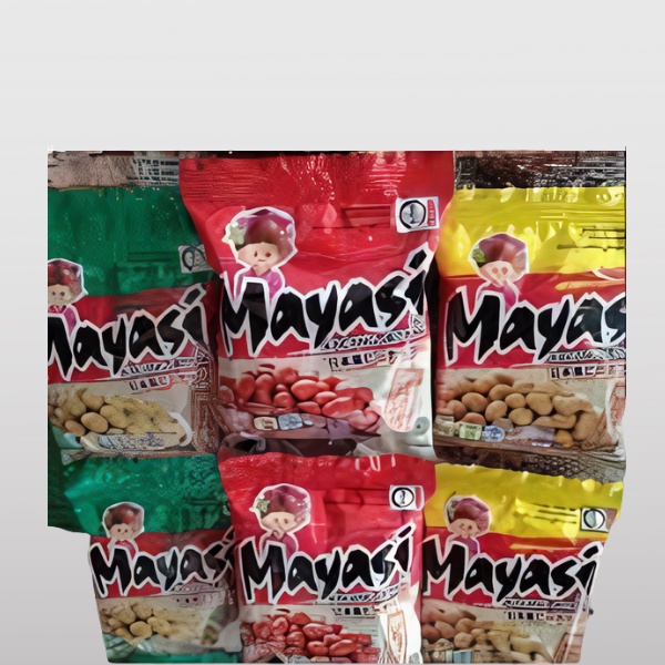 Snack kacang ala Jepang Mayasi renceng ( isi 10 pcs ) Cemilan enak dan murah ecer 2000