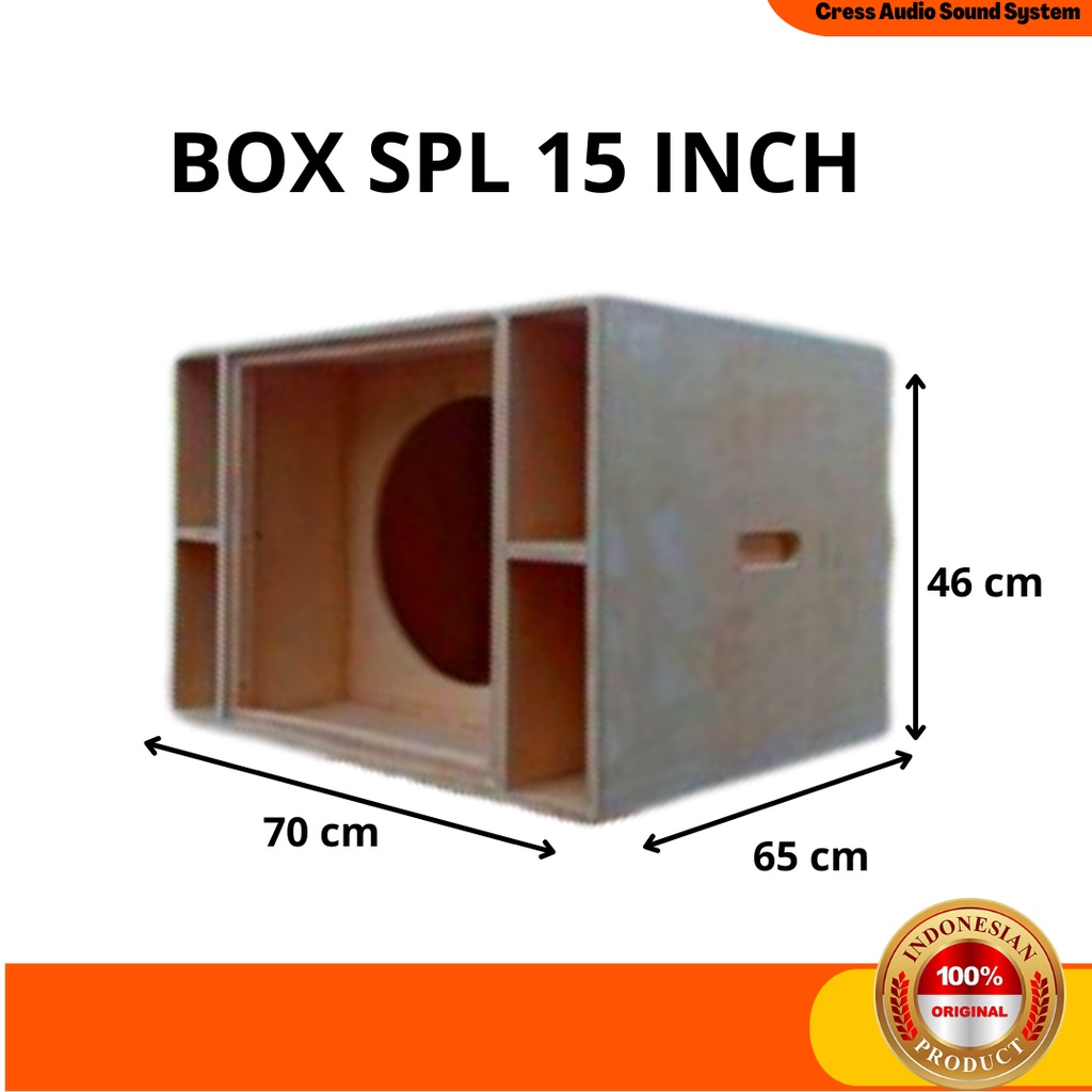 Box Speaker SPL 15 Inch Triplek 18mm