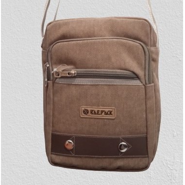 Tas selempang pria / tas bahu / tas slingbag kanvas Baepack