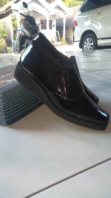 SEPATU PDH SEMIBOOTS POLWAN