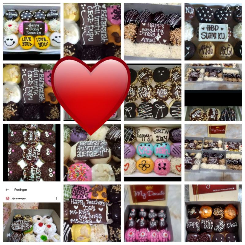 

MY DONUT UCAPAN
