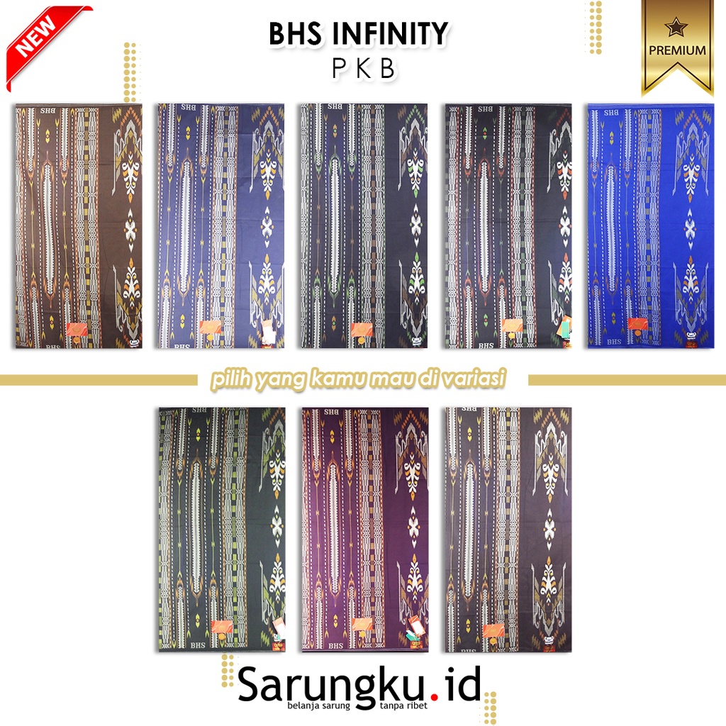 SARUNG BHS INFINITY MOTIF PKB