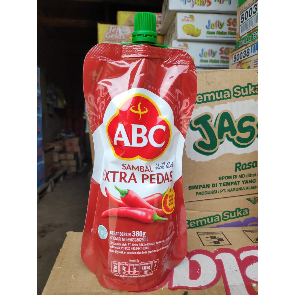 

Saus ABC EXtra pedas 380gr