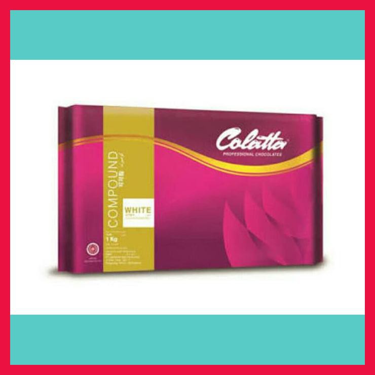 

COLATTA WHITE COMPOUND 1 KG COKLAT PUTIH COMPOUND COLLATA