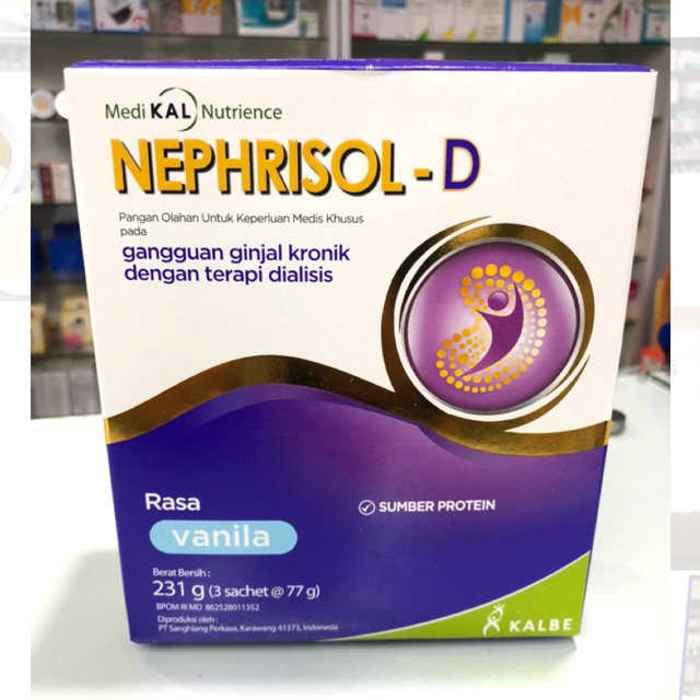 

NEPHRISOL-D VANILA 231 GR