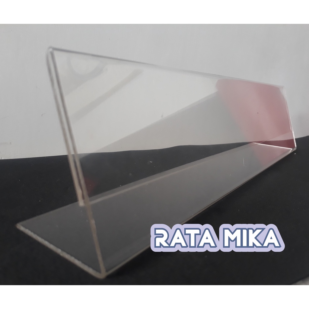 

Papan Nama Meja / Name Plate Holder Acrylic 2 mm