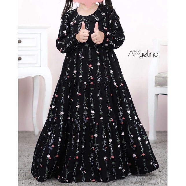 READY SARAH DRESS Atelier Angelina Homedress Gamis