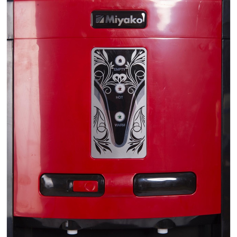 Miyako WDP 200 H Dispenser - Black Red [Galon Bawah/Hot &amp; Normal]