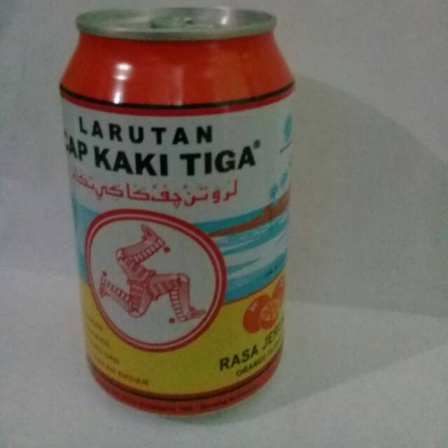 

Larutan Kaleng Cap Kaki Tiga Dijual (PER 1Pcs/ PER kaleng)