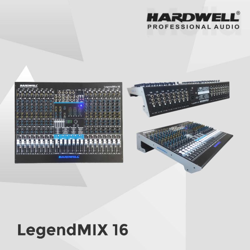 Mixer HARDWELL LegendMix 16 Original Mixer 16 Channel Kualitas Terbaik