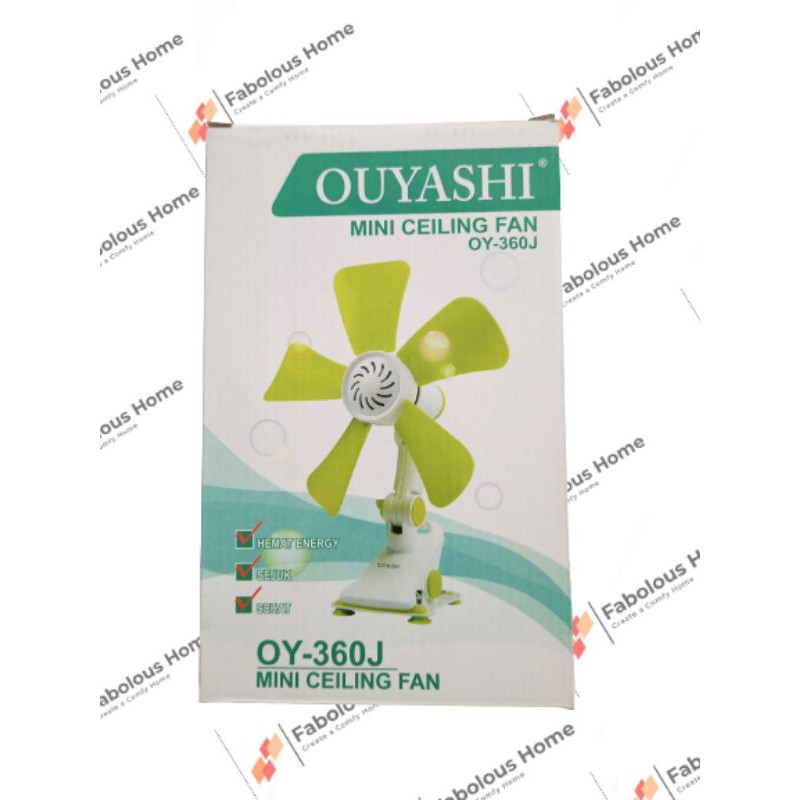 Kipas Angin Ouyashi mini ceiling fan Oy-360J