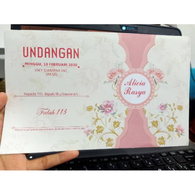 Blangko Undangan Falah 113 Harga Murah isi