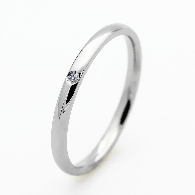 Cincin Titanium Mini Korea Wanita Cewek CK013 warna perak / silver cocok fashion nikah kawin