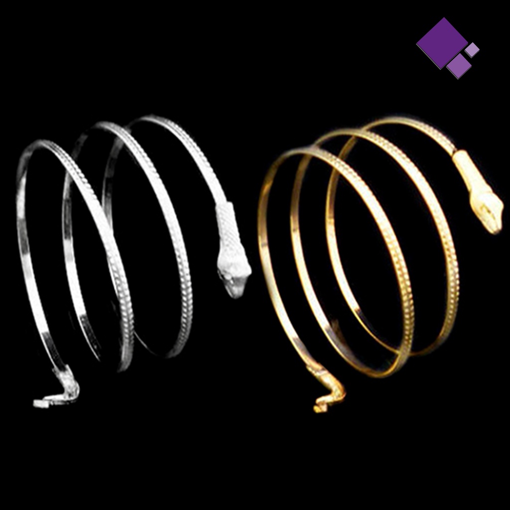 Gelang Bangle Model Ular Spiral Untuk Wanita