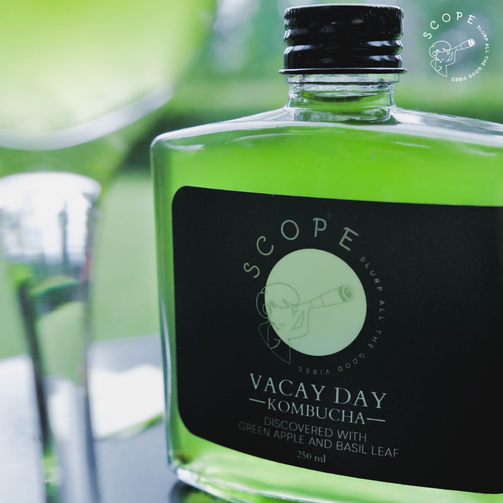 

Scope Kombucha - Vacay Day (Green Apple and Basil Leaf) - 250ML