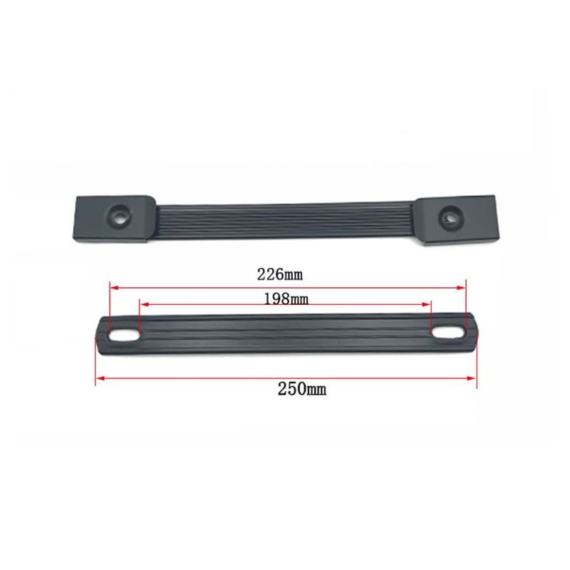 btsg 18CM/25CM Metal Heavy Duty Carrying Grip Speaker Cabinet Case Box Strap Handle