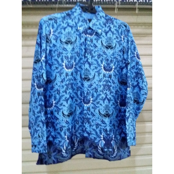 batik korpri bahan sutra