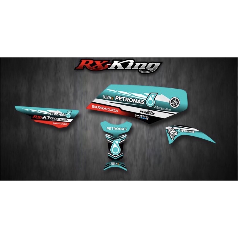 decal/striping Yamaha RX-KING petronas