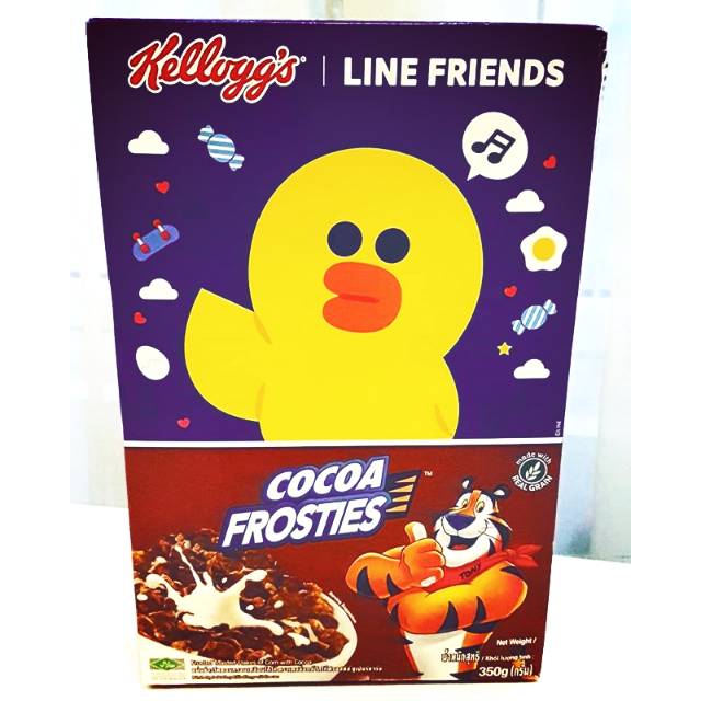 

kellogs frosties line friends edition