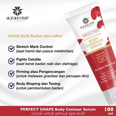 Azarine Body Contour Serum Smooth &amp; Firm 100 ml Anti Strecth mark Anti Selulit Strechmark