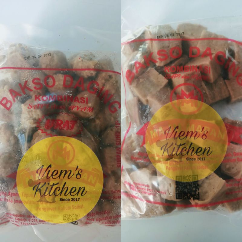 PENTOL BAKSO SAPI KOTAK DAN PENTOL BAKSO SAPI URAT READY STOCK [SURABAYA]