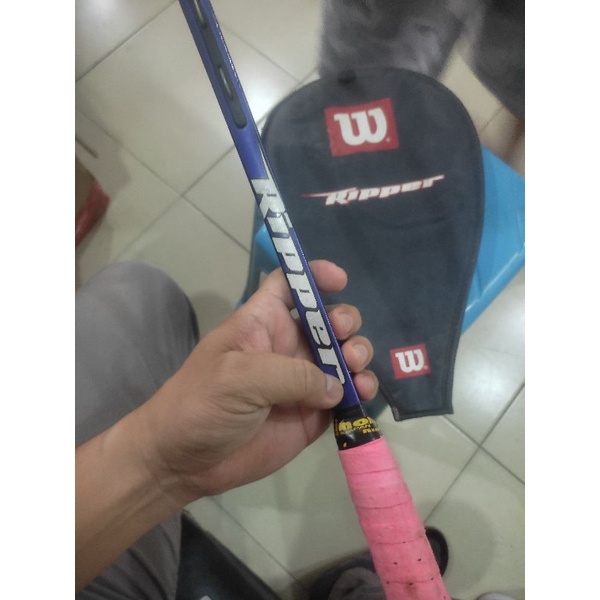 raket wilson double beam ripper squash