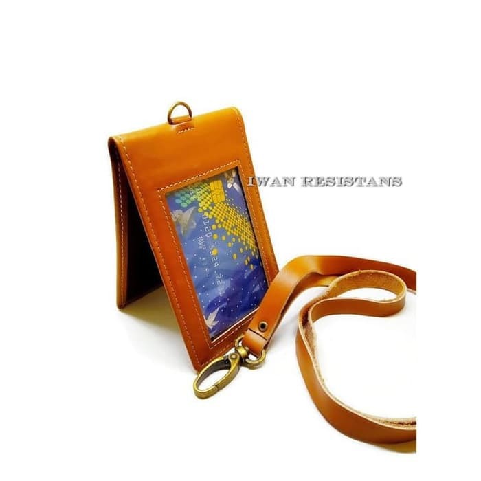 

iD card holder kulit asli,name tag kulit asli