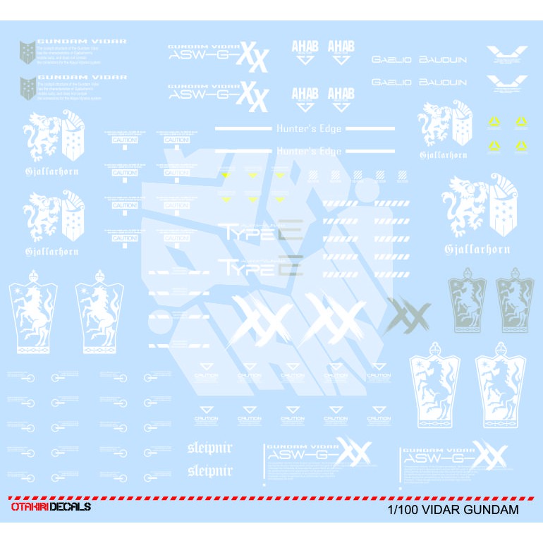 VIDAR New Decal Skala 144