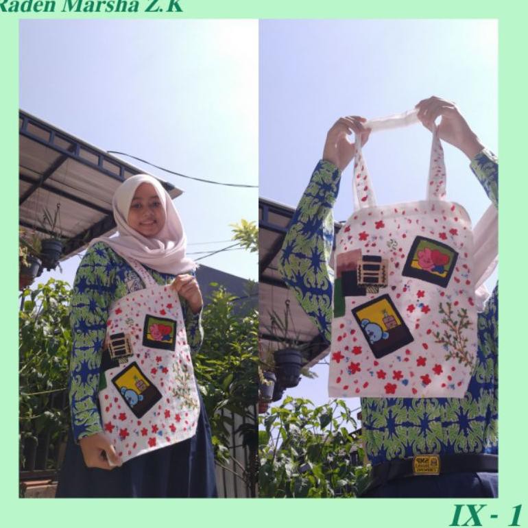 

(Star PluS DRF 2Ap0Be) Tote Bag Lukis Paket Lengkap / Tote bag 30x40cm, cat lukis merk dreamlineart,