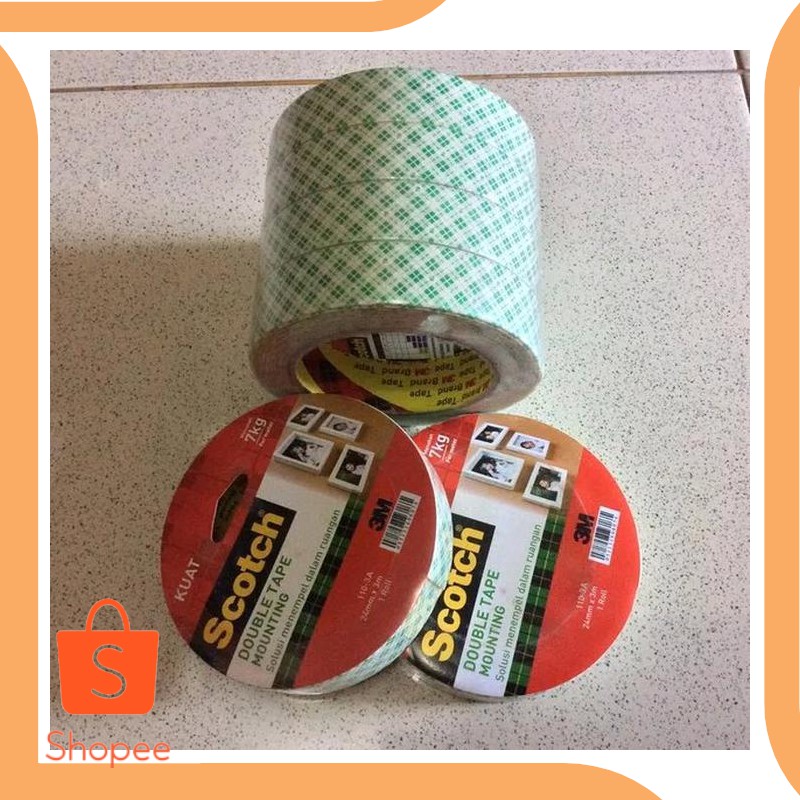 

Promo parts Double Tape 1 Inc SCOTCH 3M Double Tape Mounting 20DEZ Murah
