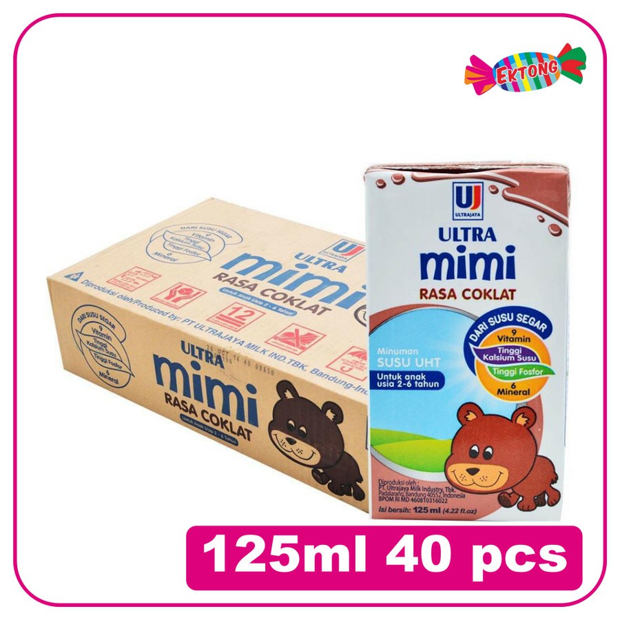 

ULTRA MIMI 125 ML ( 1KARTON ISI 40 PCS ) Berbagai Varian