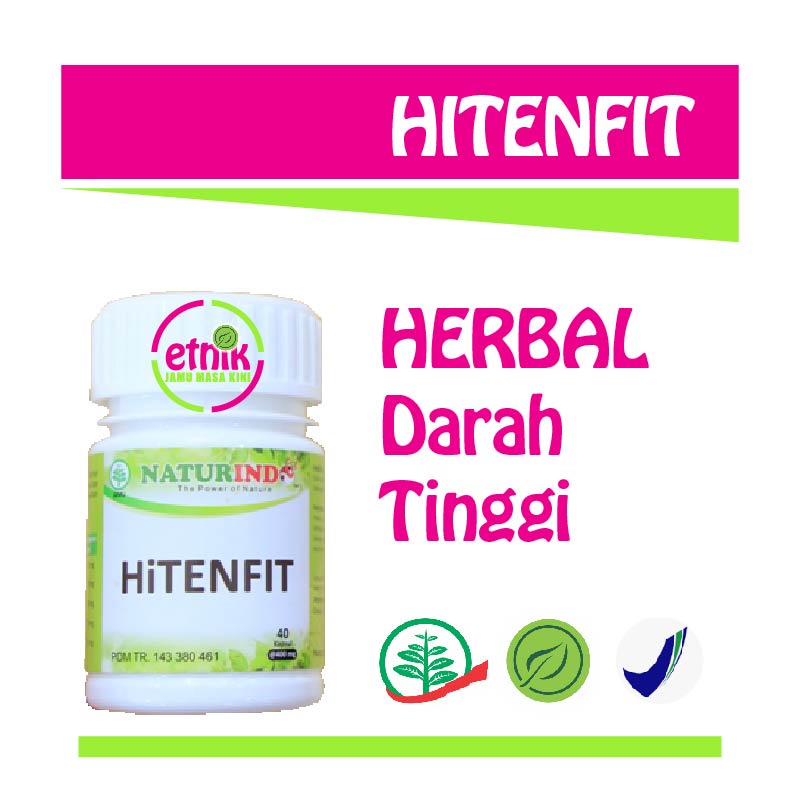 HITENFIT Obat Herbal Darah Tinggi Obat Darah Tinggi Herbal Hipertensi Penurun Darah Tinggi