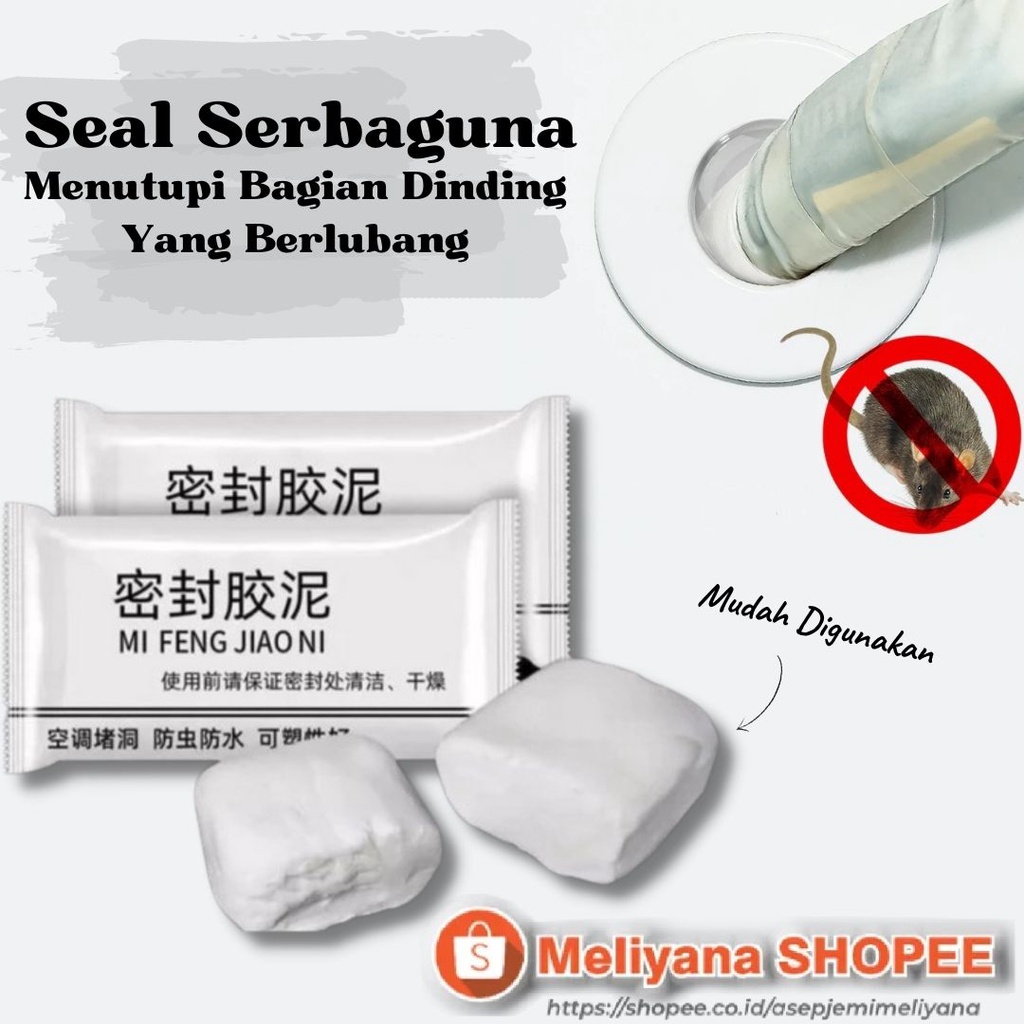 Repair Instan Sealant Semen Dempul Padat Lem Penutup Lubang Dinding