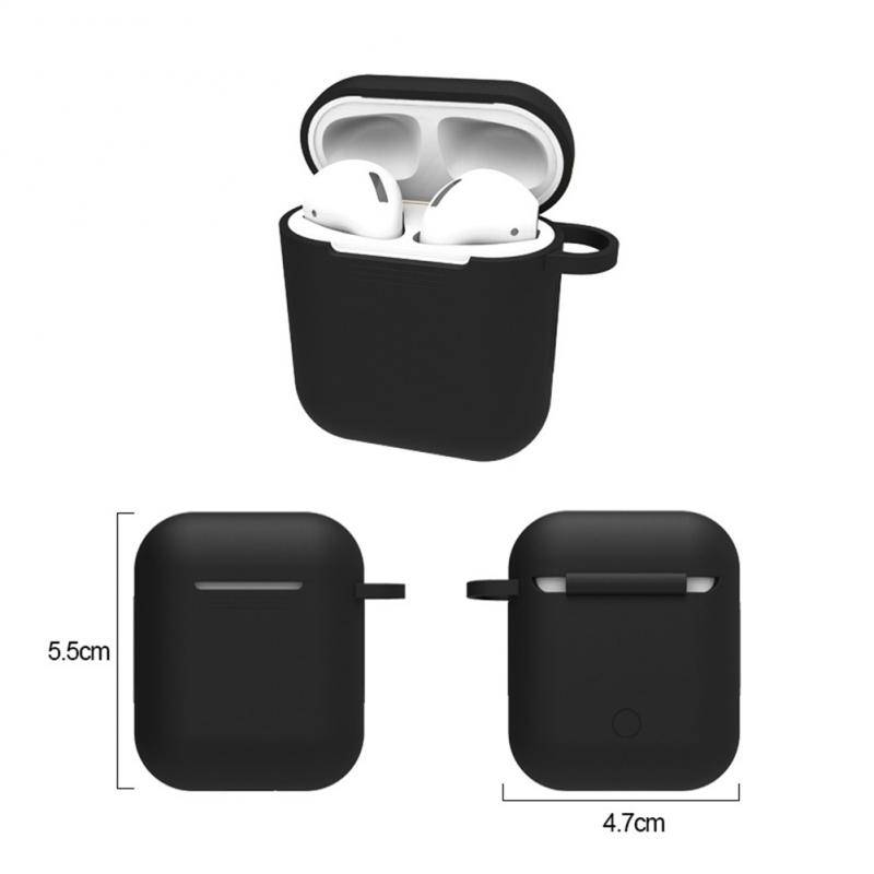 Casing Soft Case Silikon Shockproof Untuk Apple Airpods 1 / 2 / 1