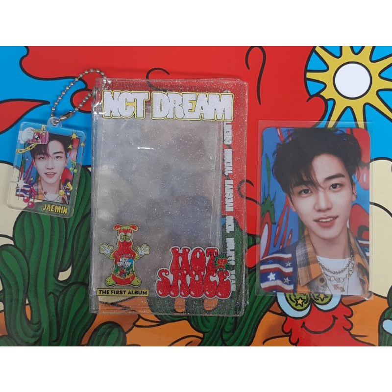 (booked) jaemin pc set photoholder hot sauce nct dream