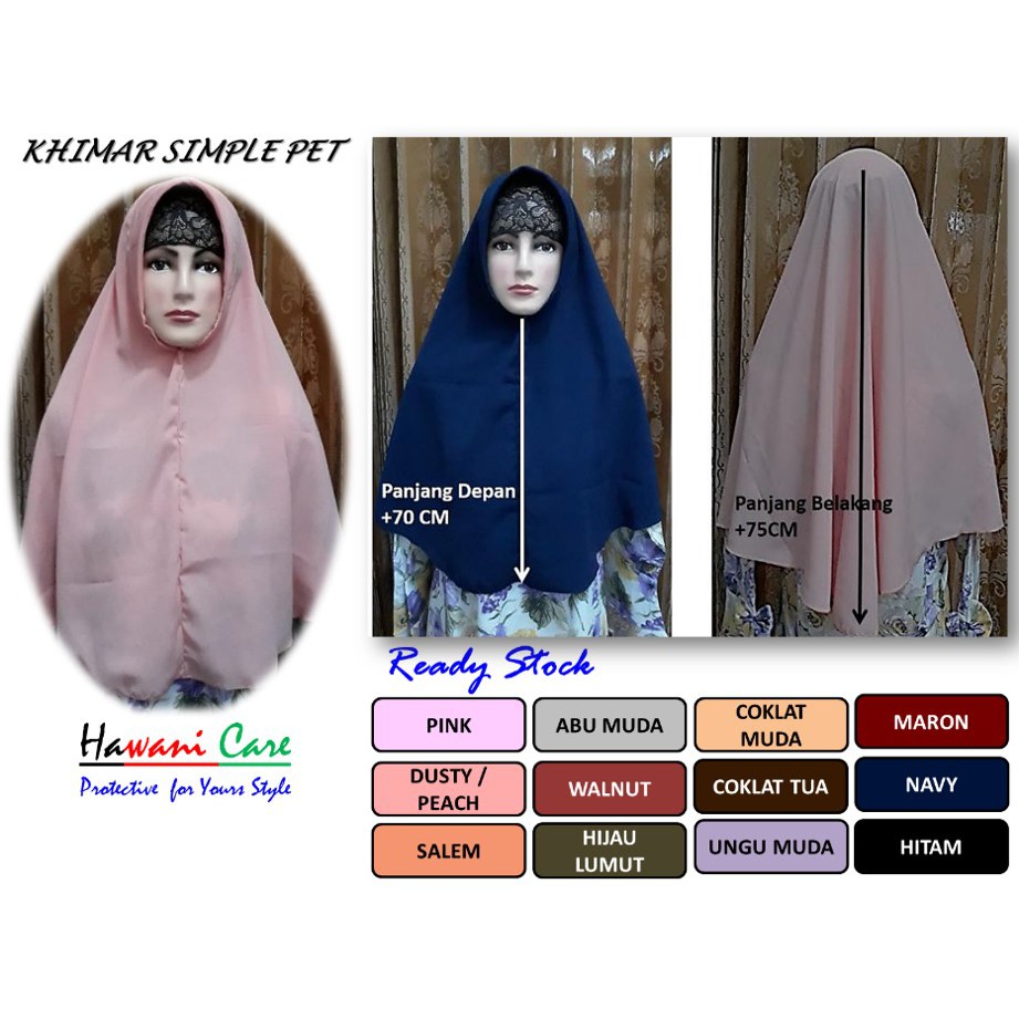 KHIMAR SIMPLE PET &quot; SUPERB &quot;