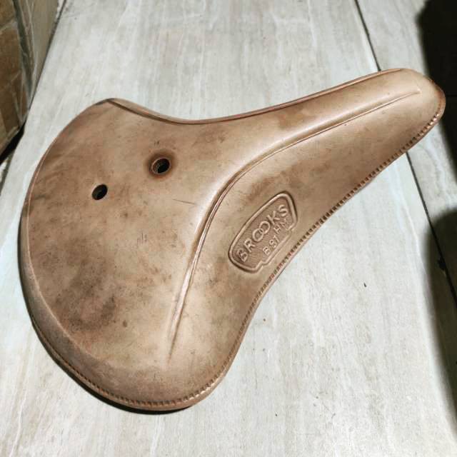 Jok Kulit Sadel Sepeda Onthel Brooks Cover Saddle Kulit Asli