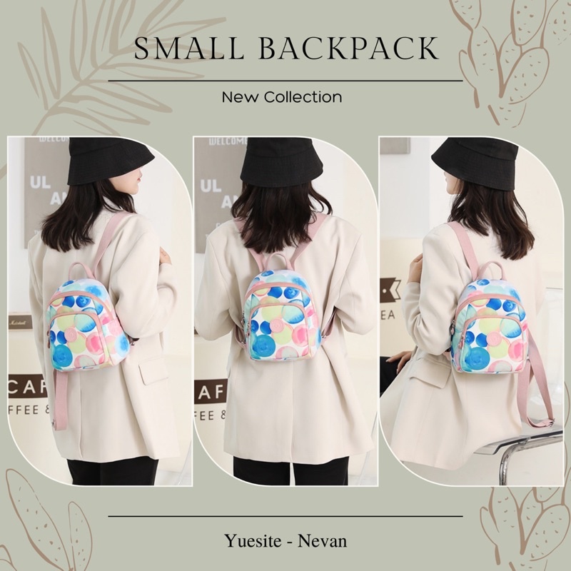 Yuesite Nevan Small Backpack Original Ransel Kecil