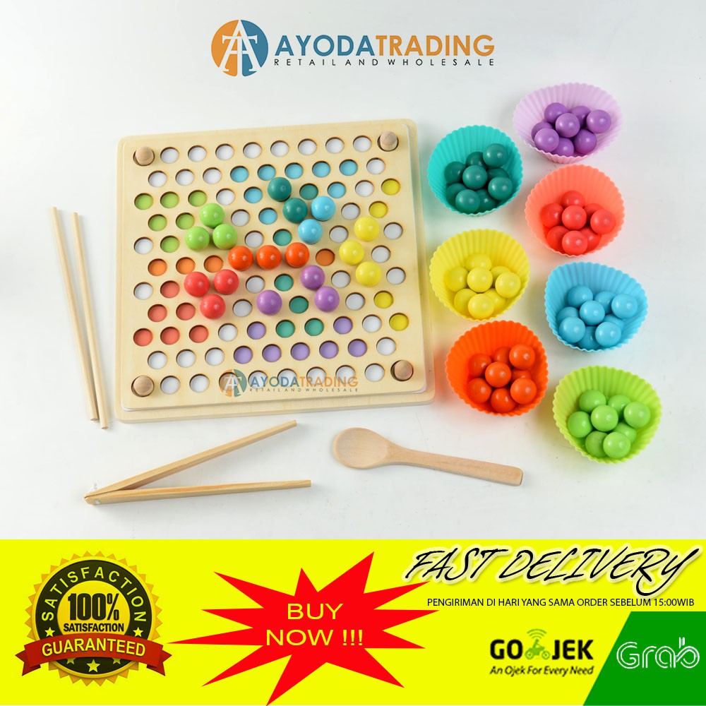 Mainan Montessori Beads