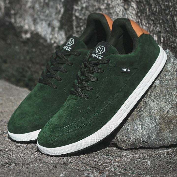 GUSTAV - Sneaker Casual Suede Sepatu  Naz Sepatu Kets Lokal Berkualitas