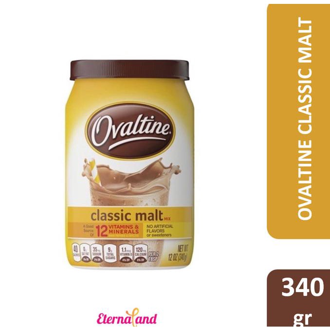 

Ovaltine Classic Malt Milk - Susu Bubuk Cokelat Ovaltine Impor Usa