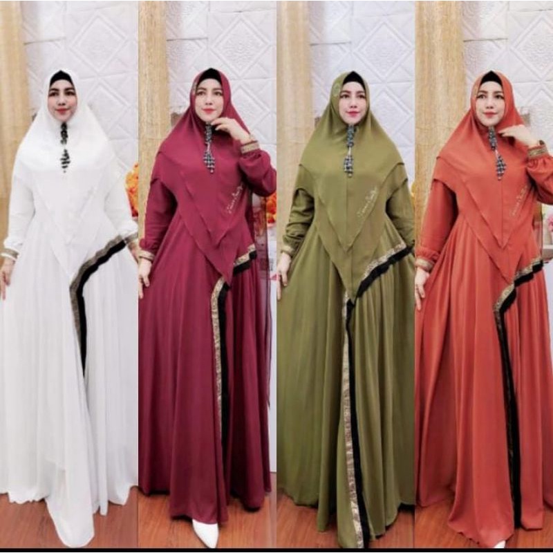 ORI BRAND FAZZA BOUTIQUE SET GAMIS PREMIUM CERUTY BABY DOLL ORI BUSUI