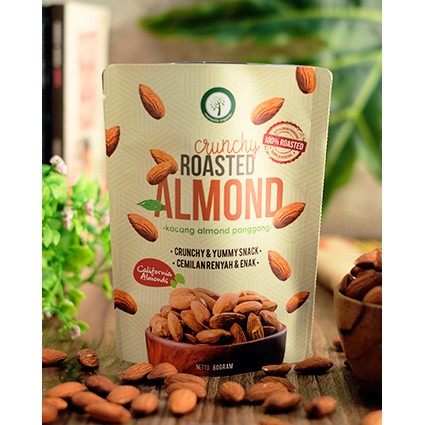 

ROASTED ALMOND 80GR