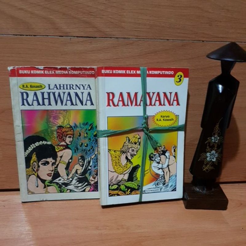 komik ramayana 1 sampai 3 dan lahir nya rahwana