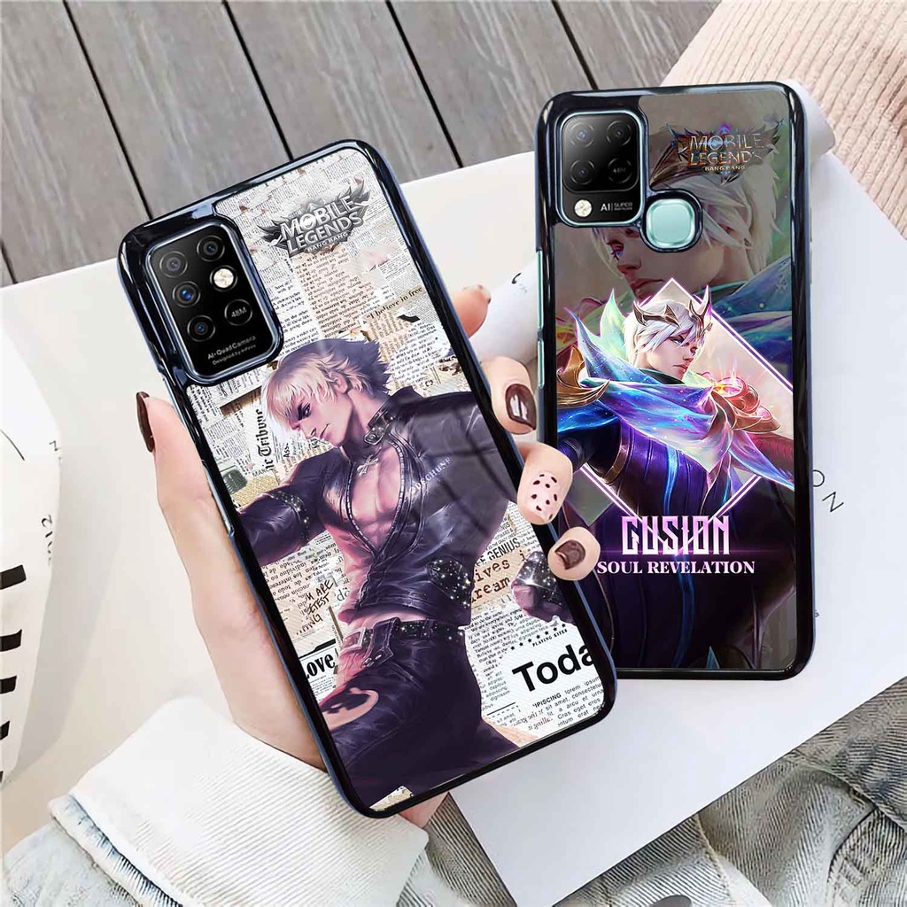 [NT21] Case Glossy Infinix Note 7 | 8 | 10 | 10 PRO | 10PRO NFC | Smart 4 5 6 | HOT 10  10S | Casing