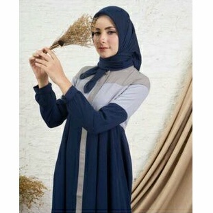 LULA DRESS NAVY XL BY KALEELA