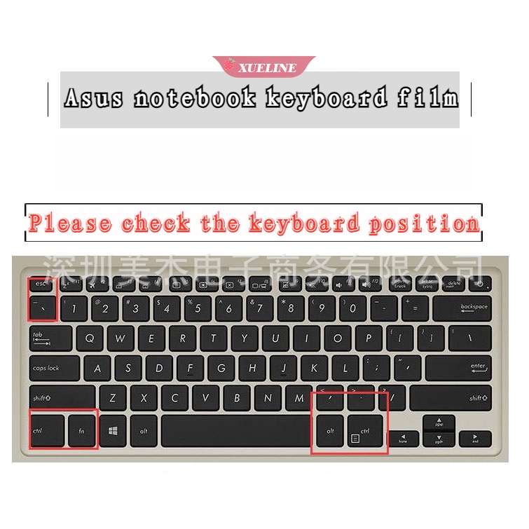 Film Pelindung Keyboard Laptop ASUS Lingyao S4100VN Bahan Silikon Transparan Anti Air (ZXL)