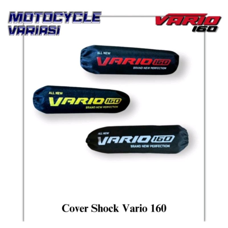 Sarung Pelindung Shockbeker Vario 160 Cover Shockbreaker Vario 160 Bahan Tebal (COD)