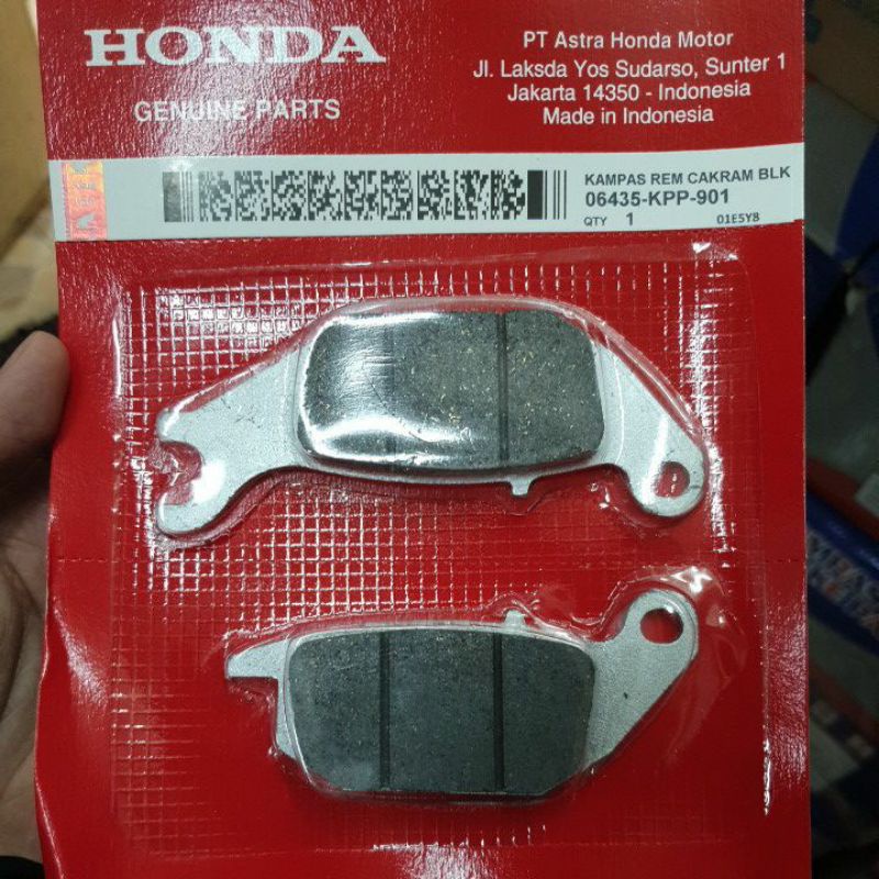 Kampas Rem / Dispad Grade (AA/SUPER) Belakang Honda Supra X 125 / KPP